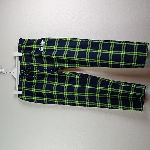 NFL | Women's Team Apparel Plaid Sleepwear Loungewear Fleece Sea Hawks Sz XXXL - Picture 2 of 7